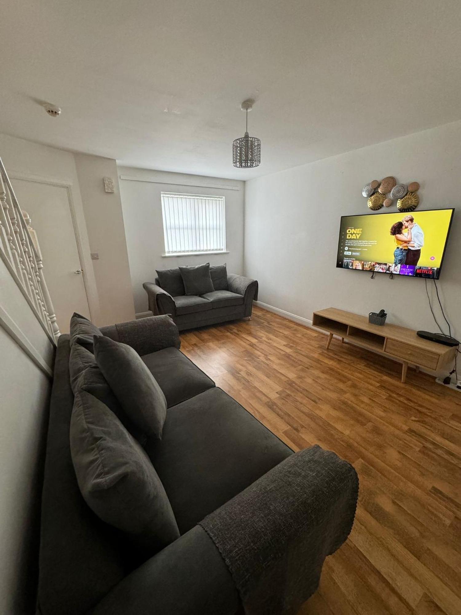Home Sleeps5-Netflix-Parking-Near City Centre-Etihad-Coop Live Manchester Exterior photo
